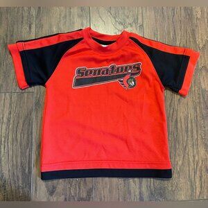 Ottawa Senators NHL 3 T toddler jersey v neck short sleeve